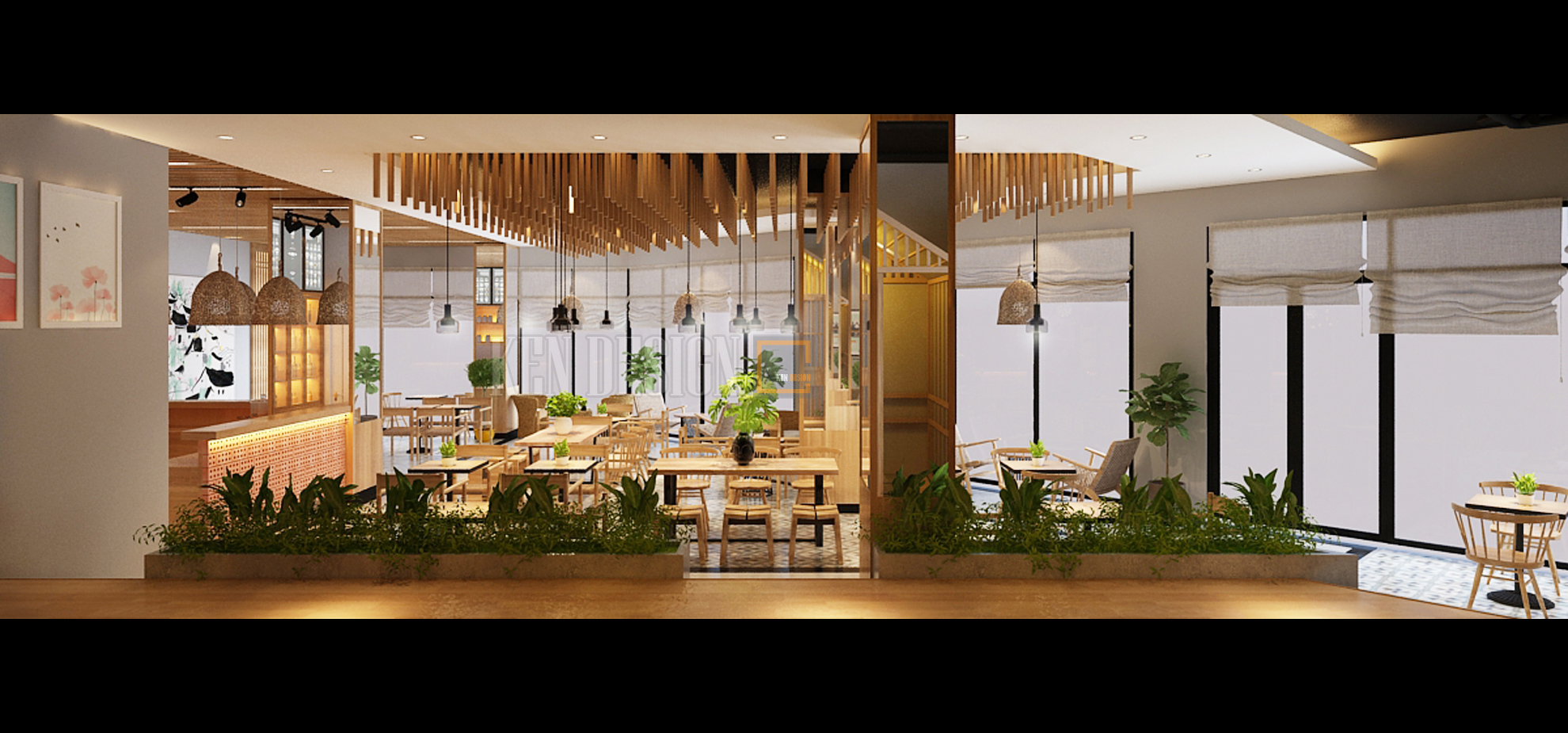 thiết kế và thi công quán cafe đẹp tại Hà Nội