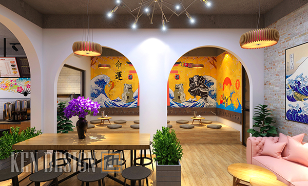 Làm thế nào để thiết kế quán cà phê phong cách Nhật Bản ấn tượng