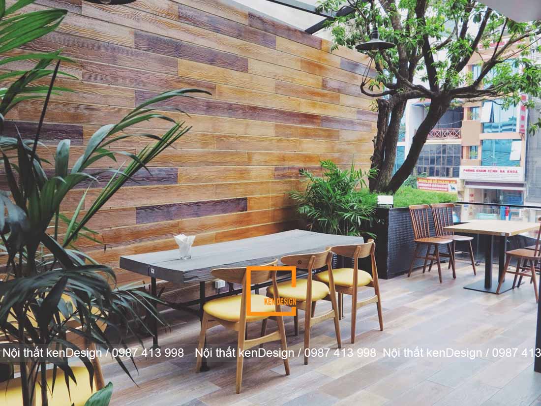 Thiết kế quán cafe ngoài trời – Xu hướng thiết kế mới của thời đại