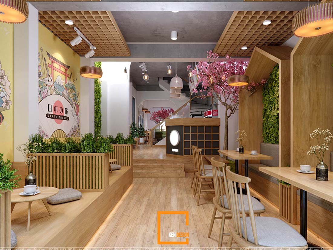 Mô hình quán cafe nhỏ và cách thiết kế quán cafe nhỏ đẹp
