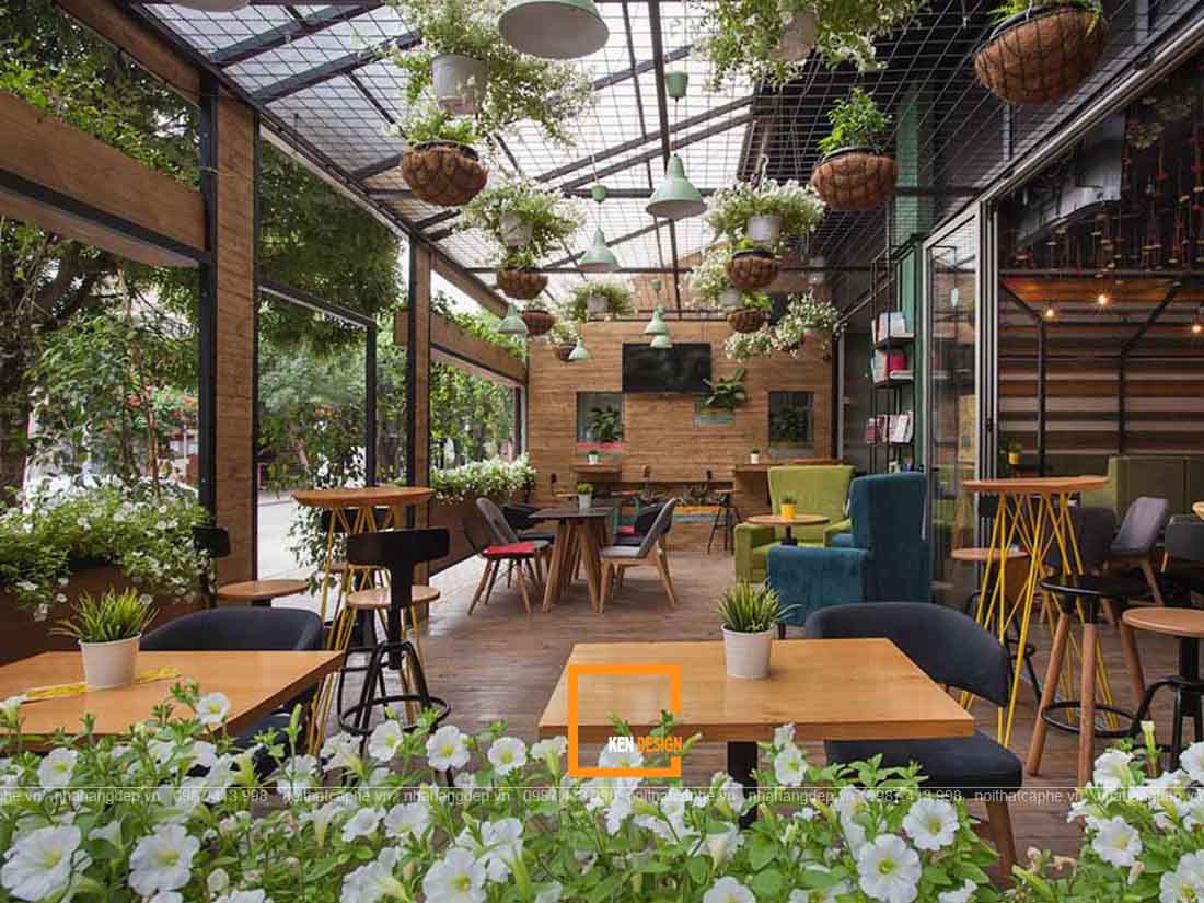 Thiết kế quán cafe thân thiện với môi trường – hòa cùng nhịp sống xanh