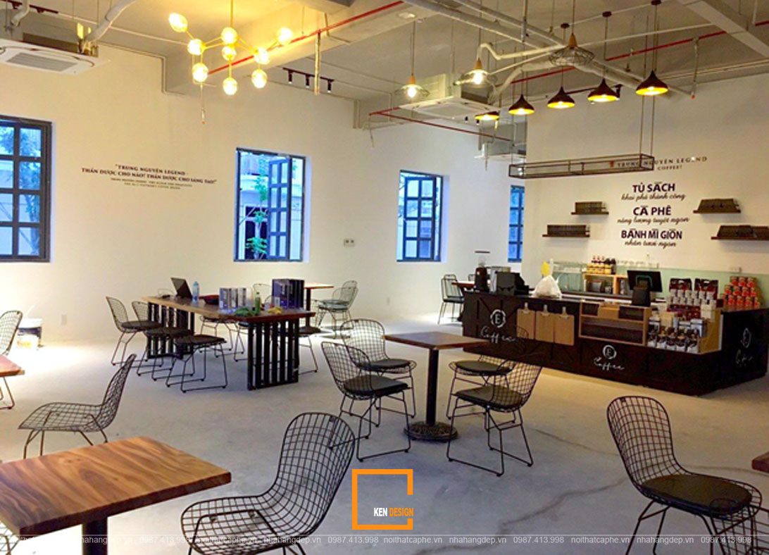 5 dấu ấn đặc biệt trong thiết kế quán cafe Trung Nguyên E-Coffee
