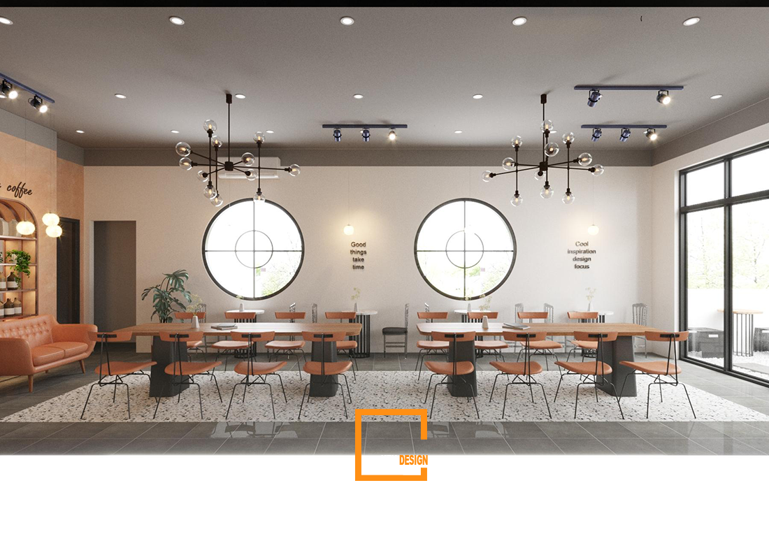 5 mẫu quán cafe nhà ống của KenDesign