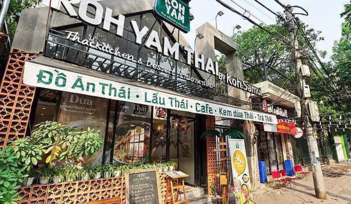 Chuỗi nhà hàng Koh Yam - Chuyên đồ 

Thái