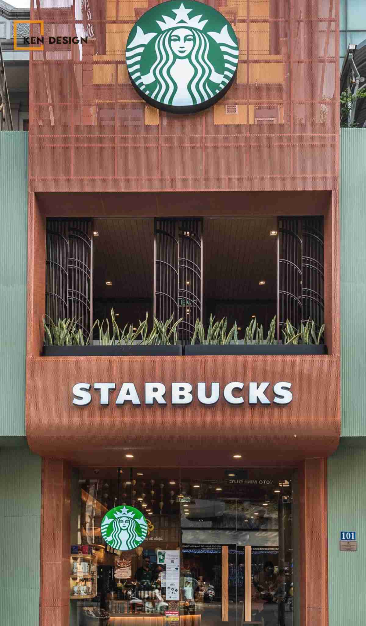 Thiết kế quán cà phê Starbucks Trung Hòa - Không gian mới lạ “hạp nhãn” giới trẻ