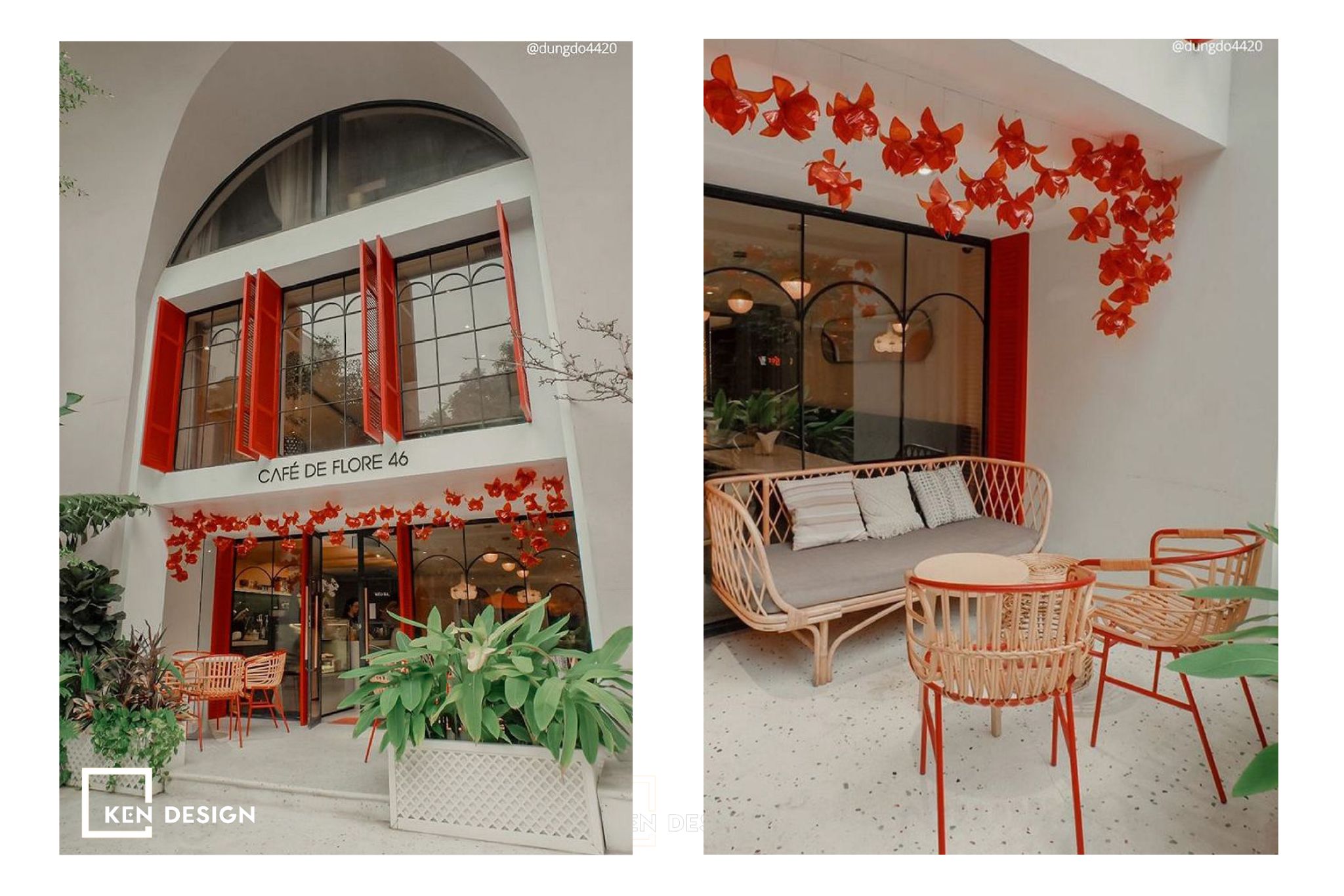 Vị trí của Thiết kế Café de Flore 46
