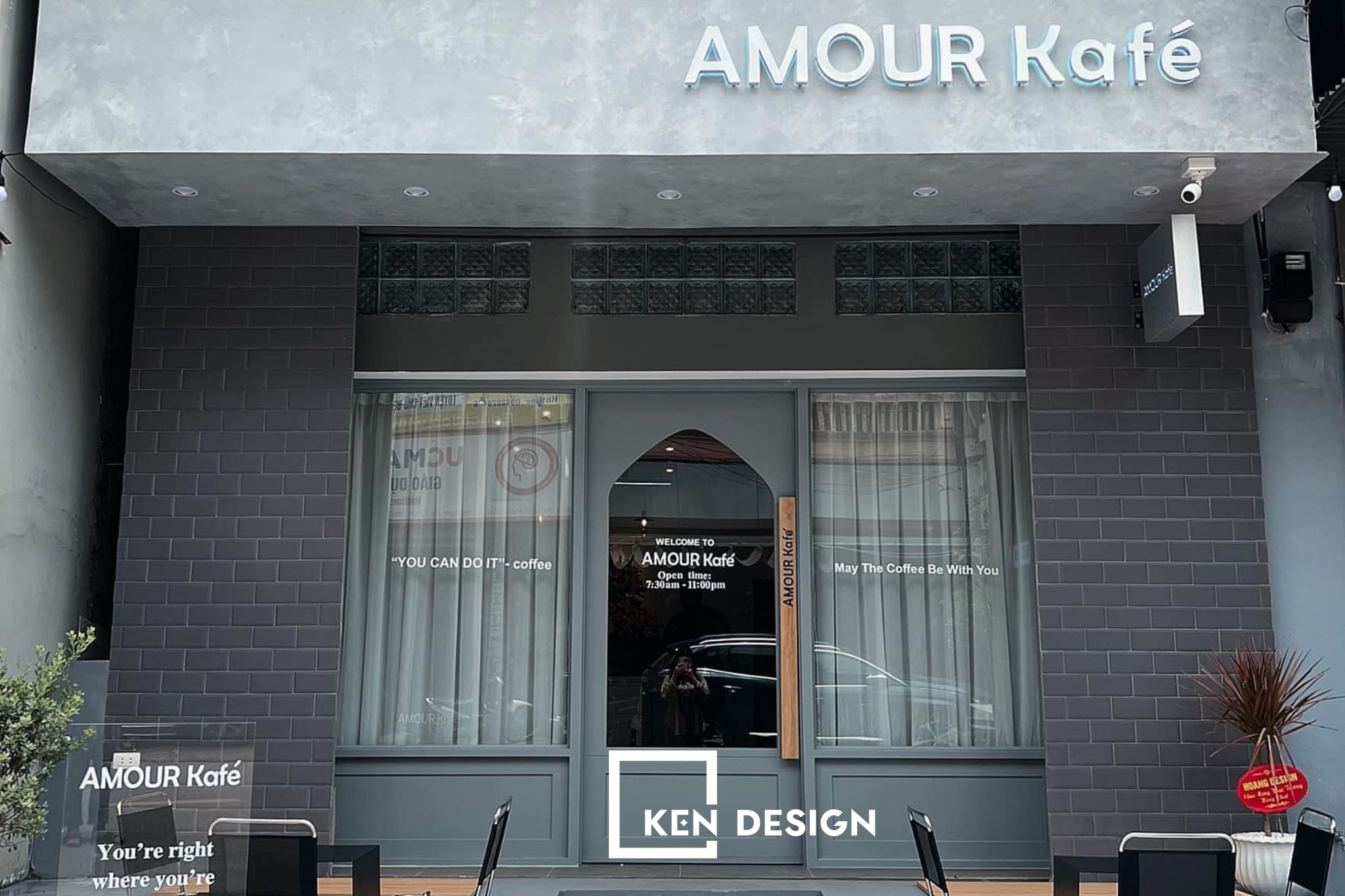thiết kế Amour Kafe