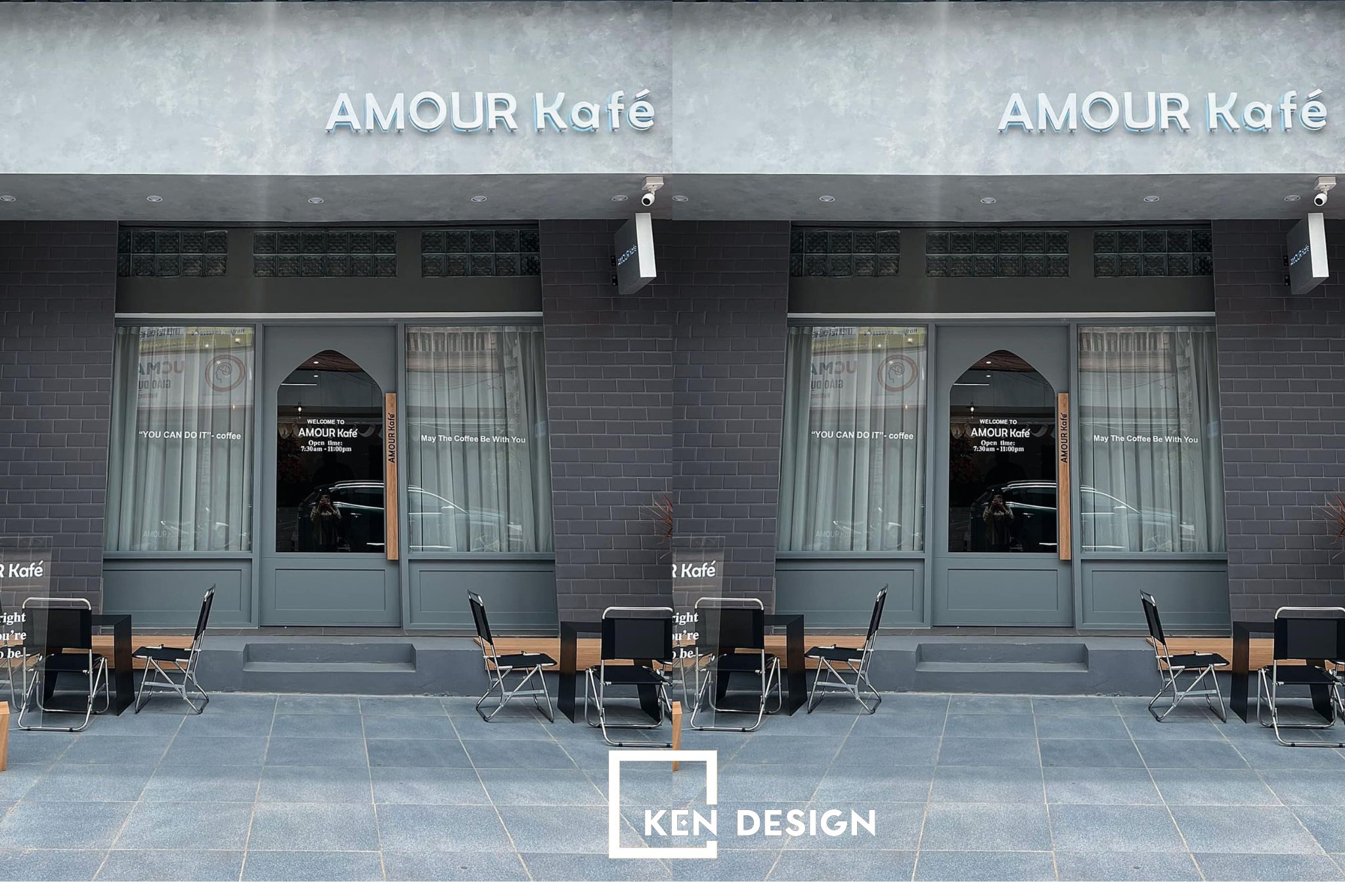thiết kế Amour Kafe