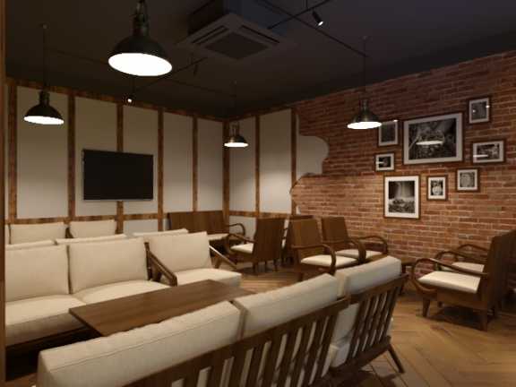Thiết kế quán cafe tại Bỉm Sơn - Cảm hứng từ phong cách Rustic 