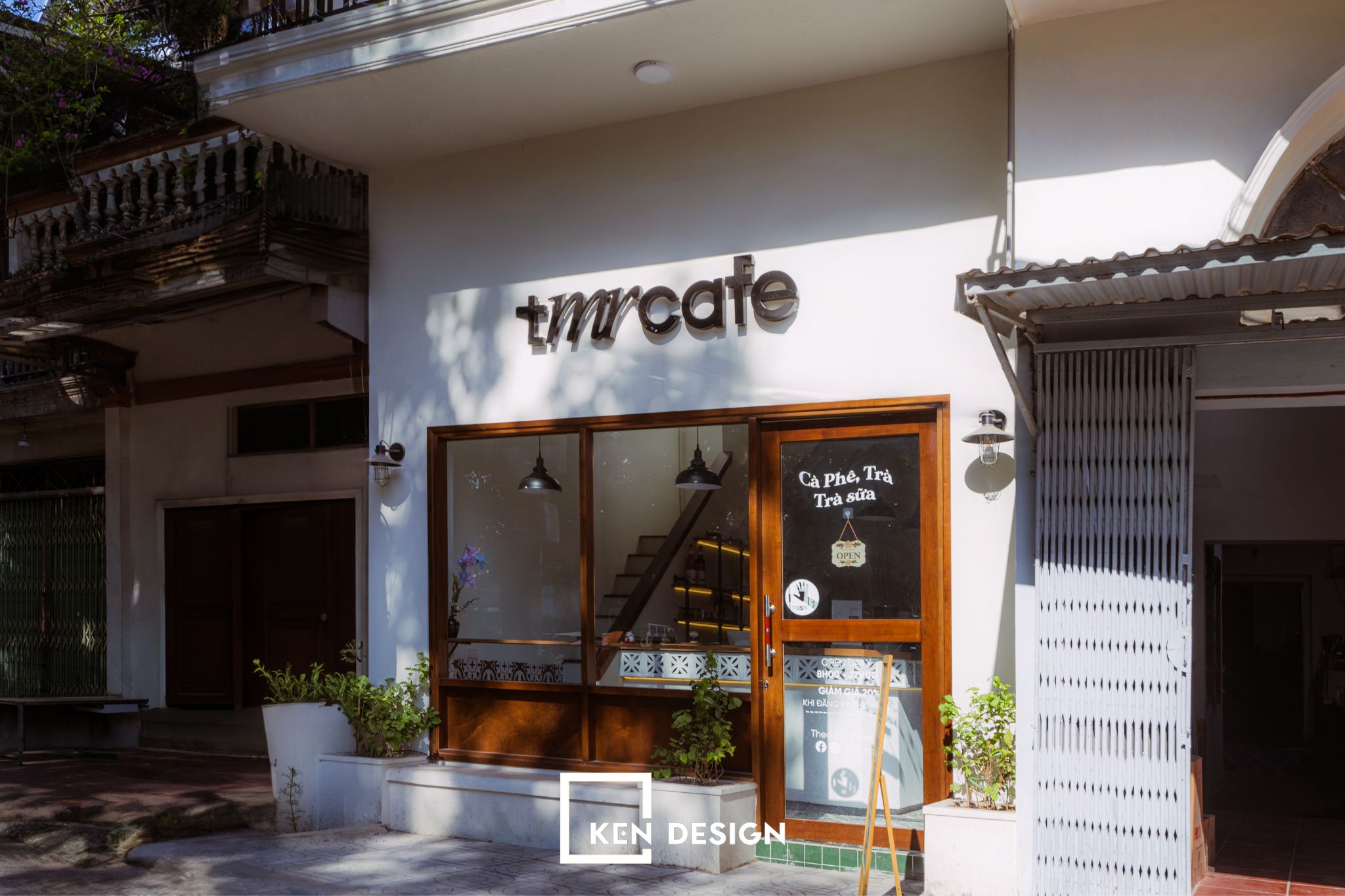 Thi công quán cafe TMR - phong cách vintage