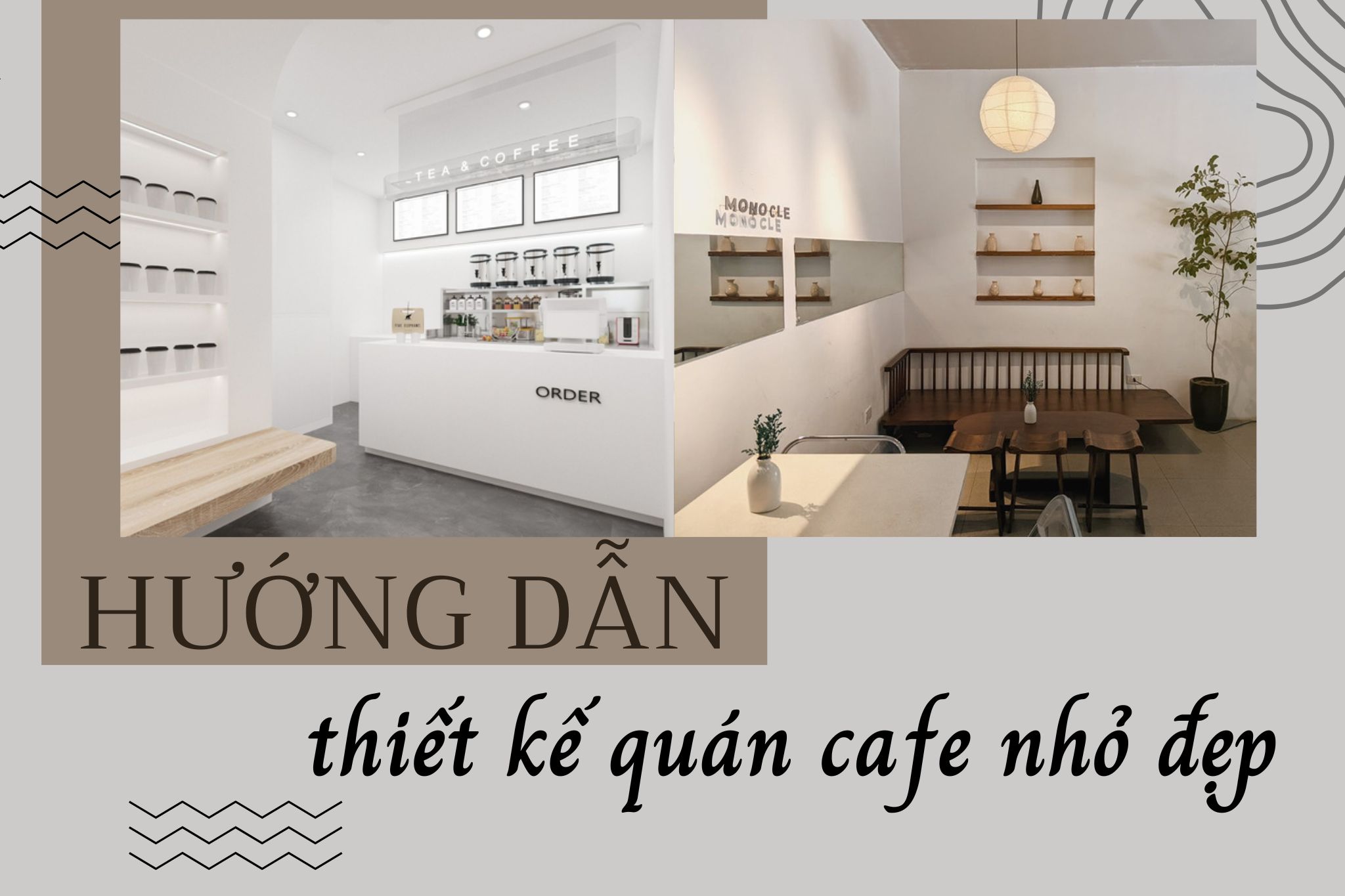 Bỏ túi hướng dẫn thiết kế quán cafe nhỏ đẹp | KENDESIGN - Thiết Kế Nội ...