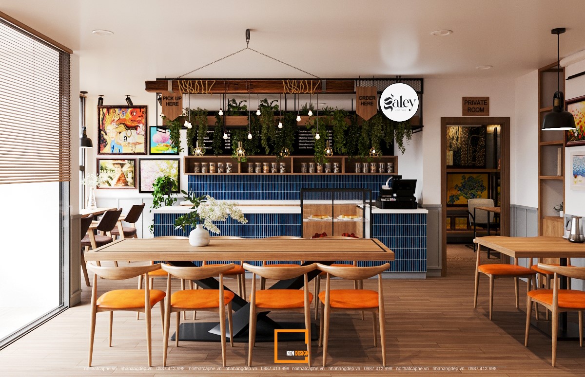 Khám phá top 20 mẫu thiết kế quán cafe nhỏ xinh 2024
