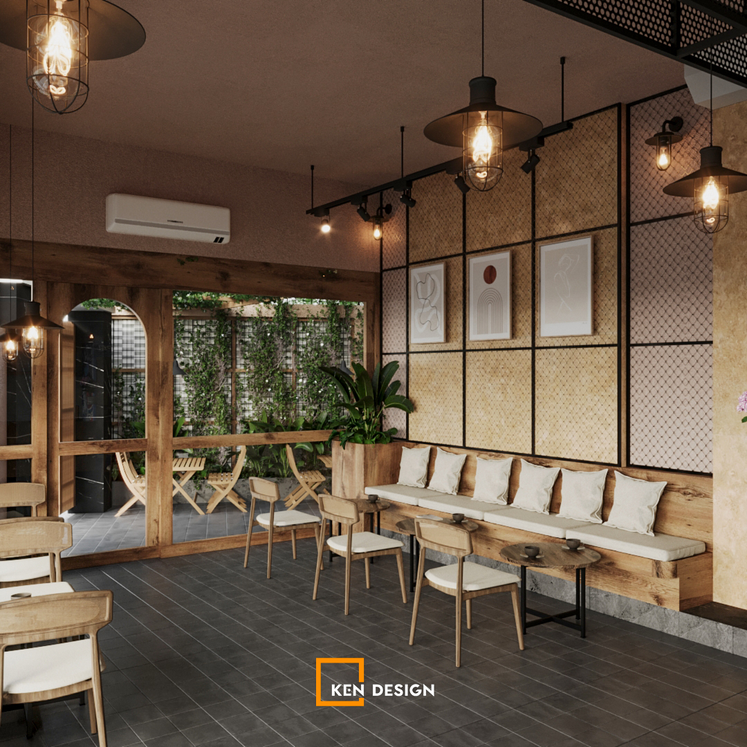  thiết kế quán cafe Văn La Hà Đông 