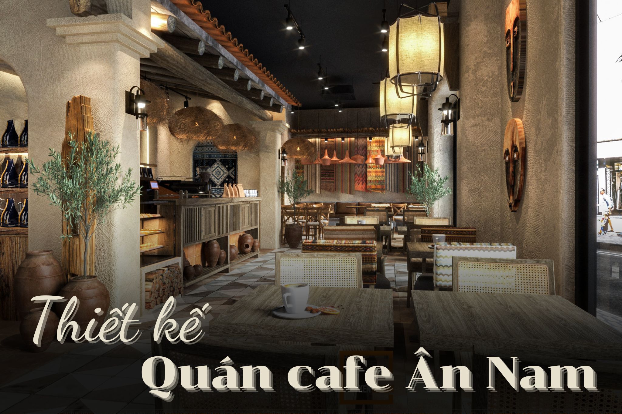 Review thiết kế quán cafe Ân Nam