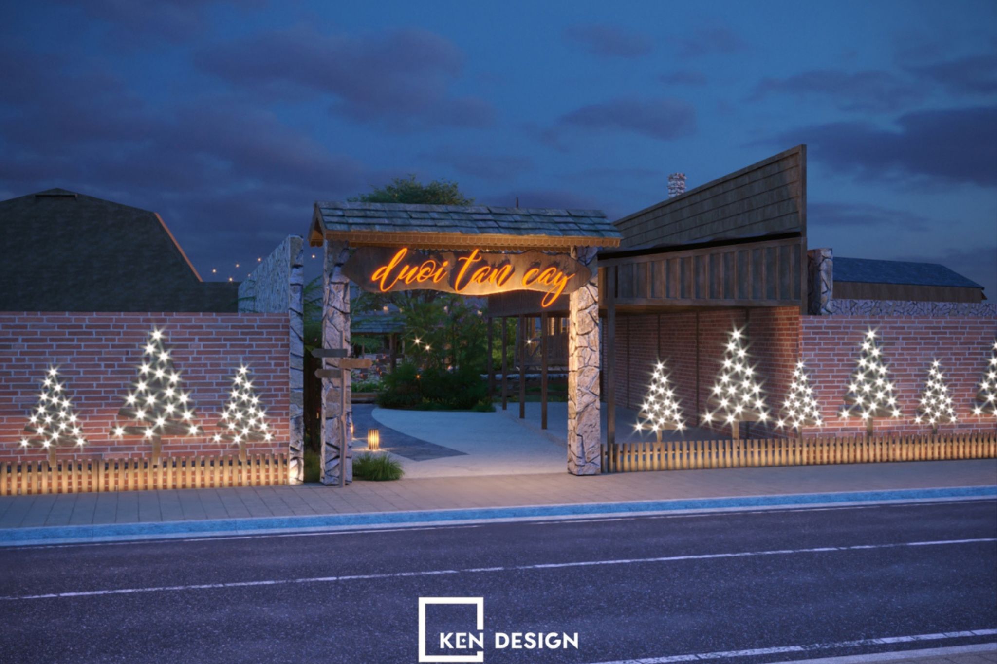 Dưới Tán Cây – Thiết kế quán cà phê sân vườn mang hơi thở nghỉ dưỡng giữa lòng Hà Nội