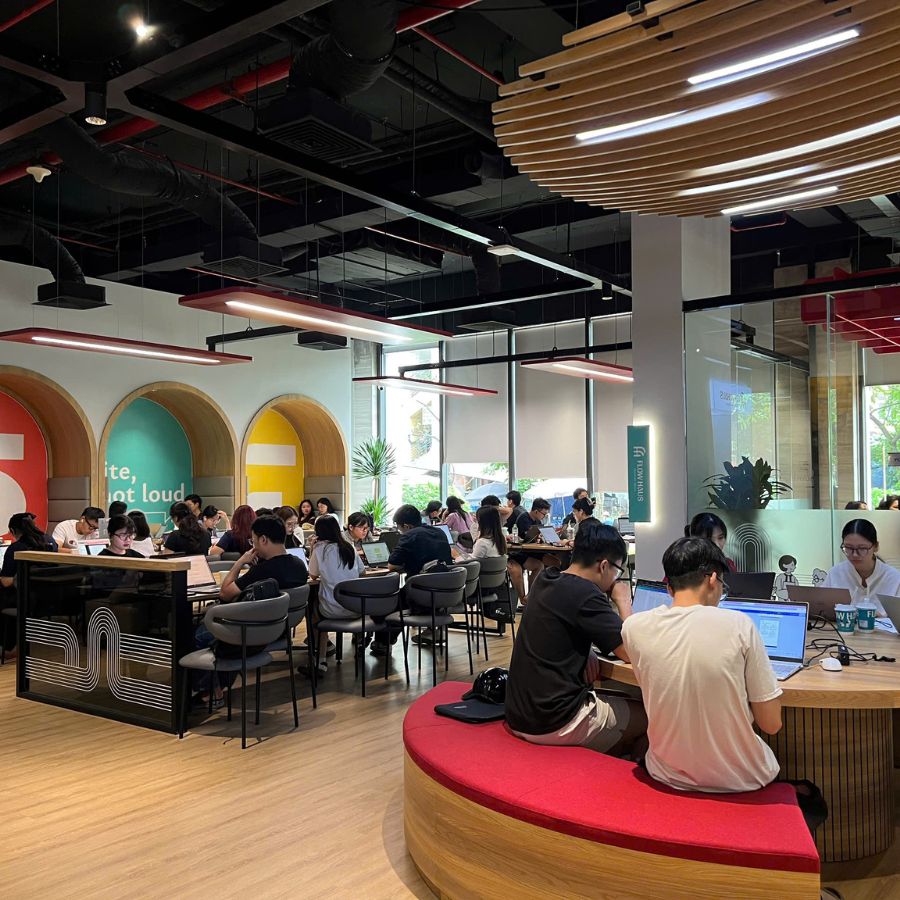 Thiết kế cafe coworking cơ sở 2 tại Mễ Trì