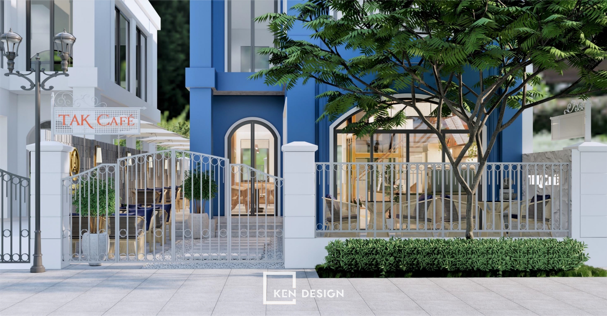 Thiết kế TAX Cafe tại Ocean Park