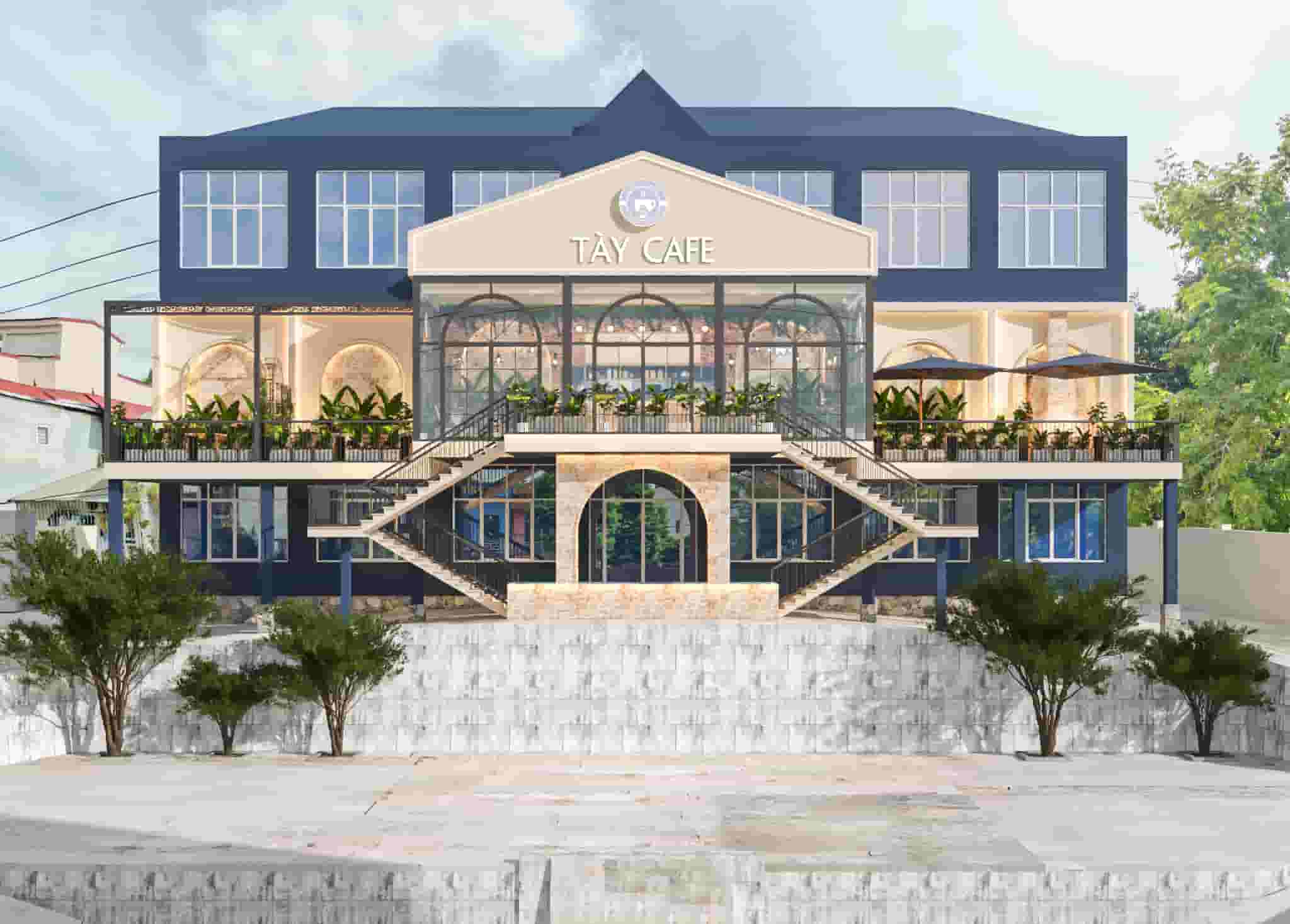 Thiết kế quán Tày Cafe tại Cao Bằng