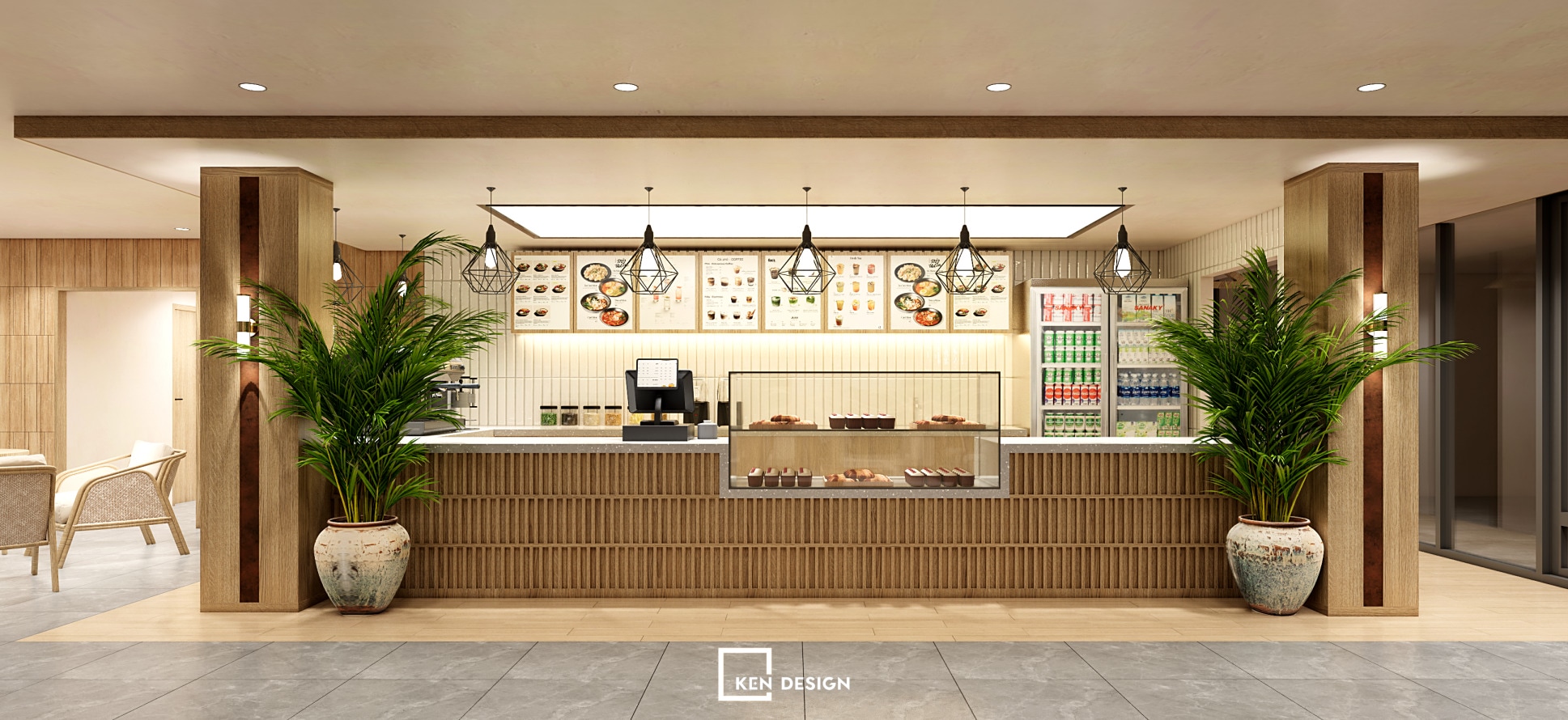 Thiết kế Sun Vietnam Coffee and Tea