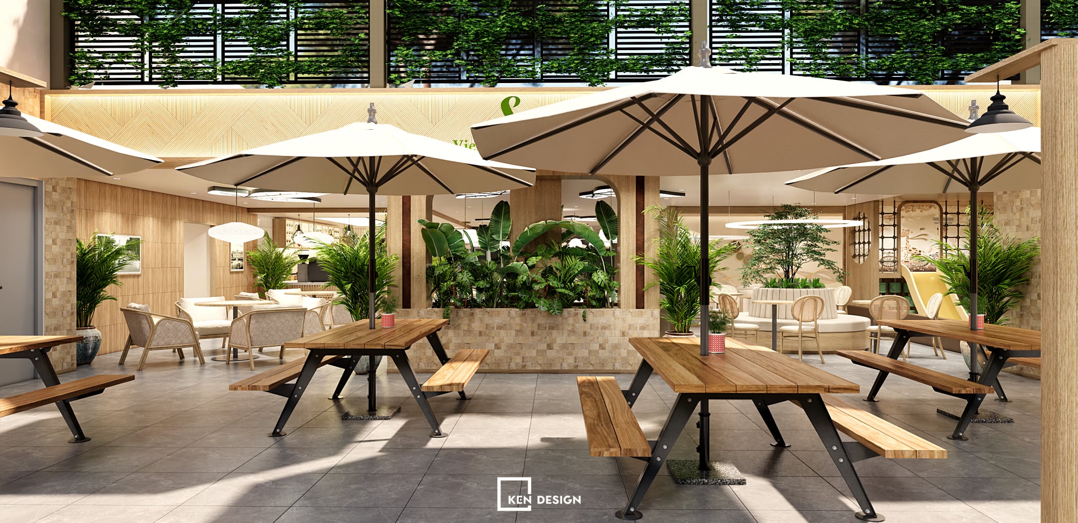 Thiết kế Sun Vietnam Coffee and Tea