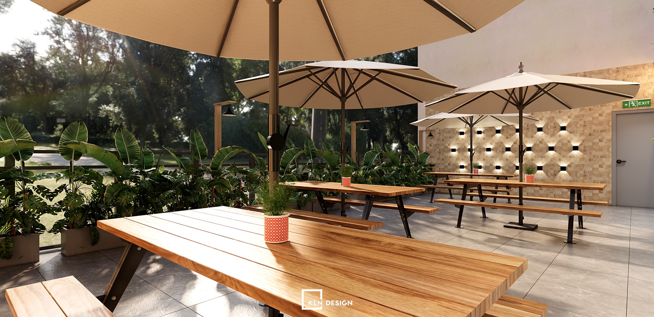 Thiết kế Sun Vietnam Coffee and Tea