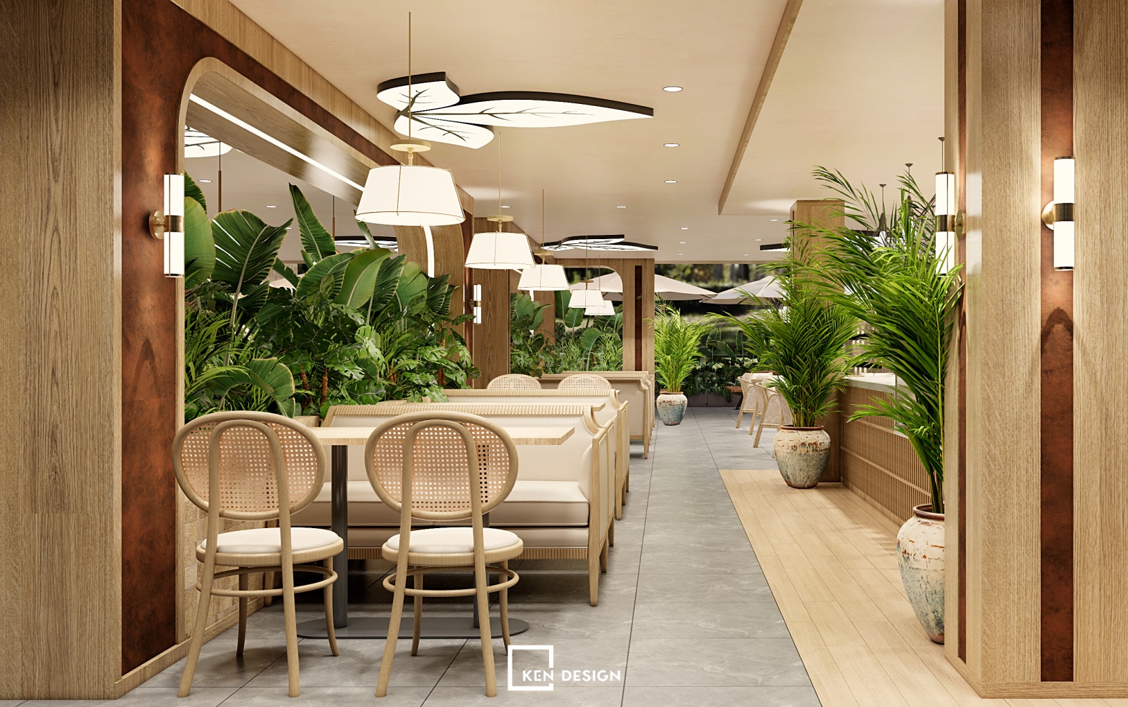 Thiết kế Sun Vietnam Coffee and Tea