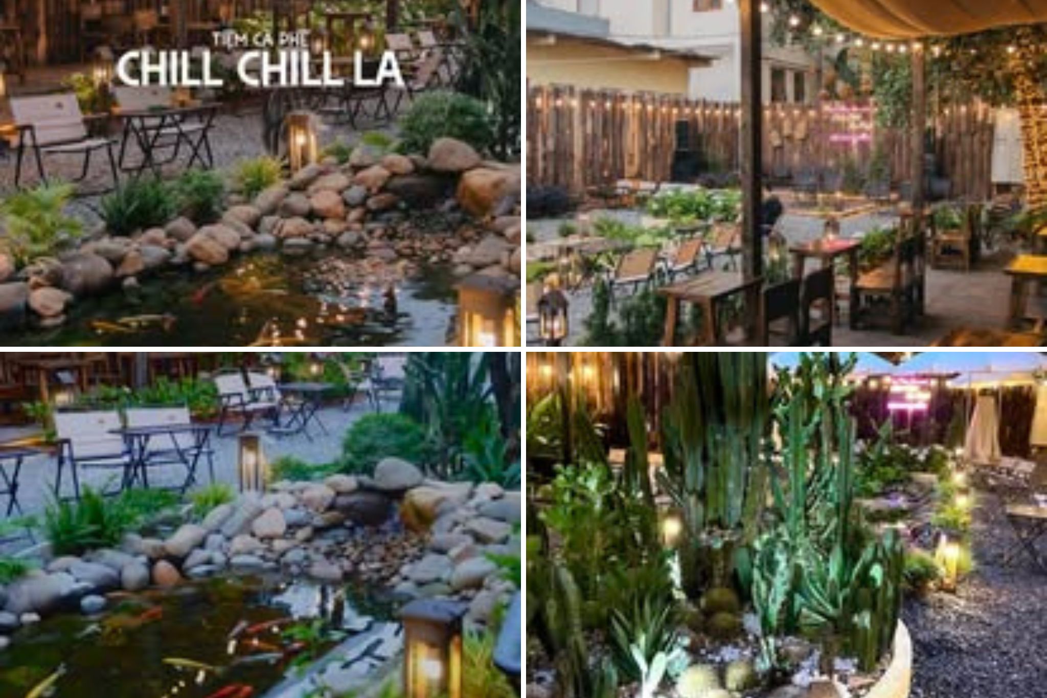 mẫu thiết kế quán cafe sân vườn