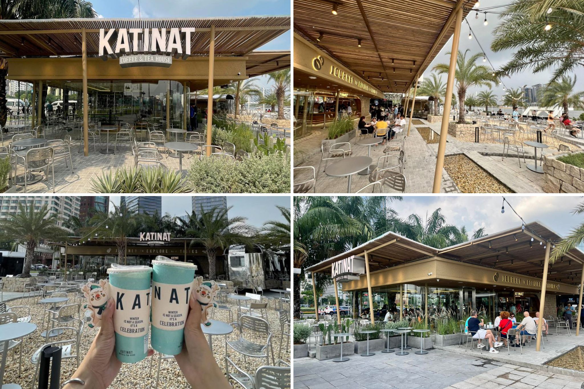 mẫu thiết kế quán cafe sân vườn