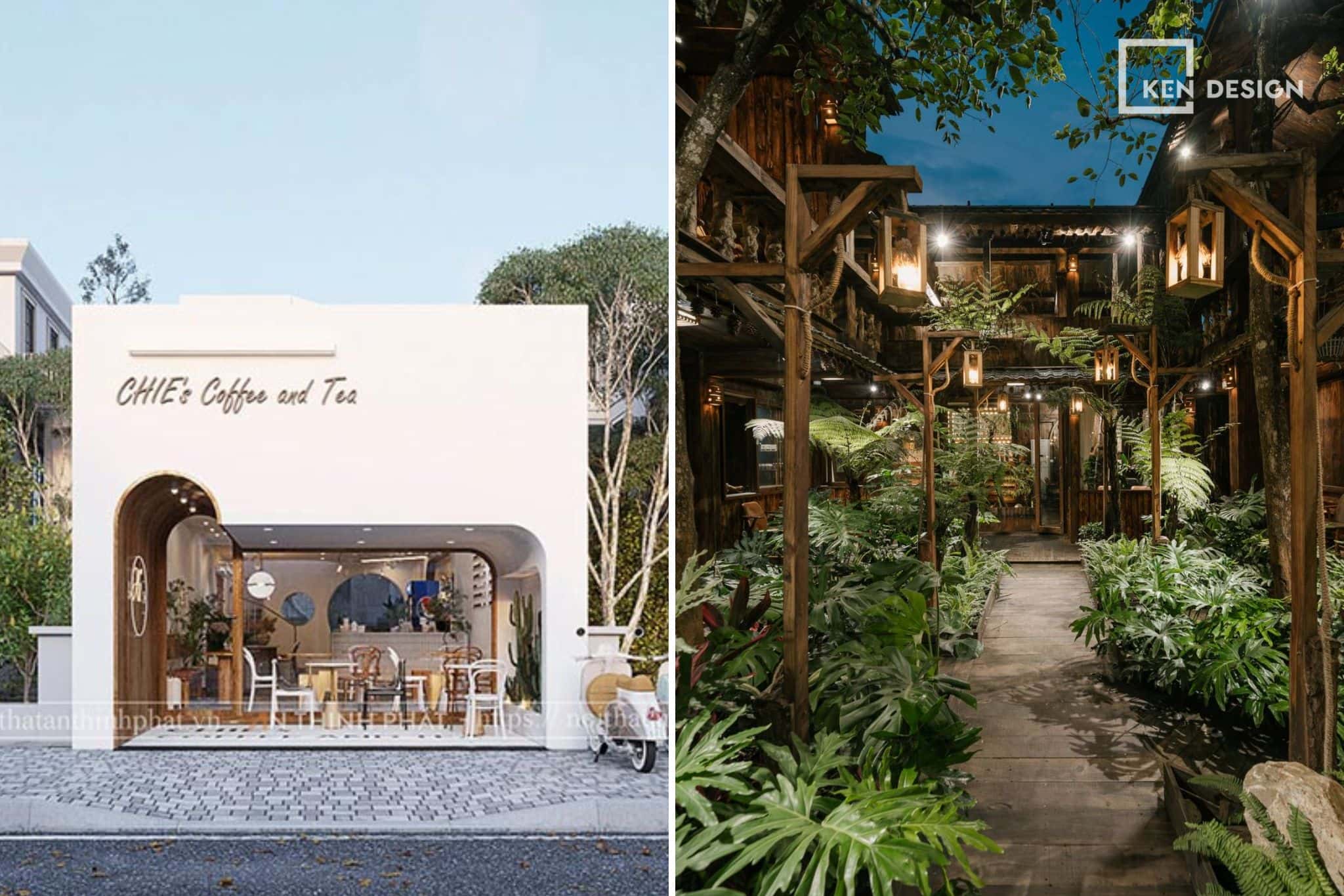 các khoản chi phí lớn khi mở quán cafe sân vườn