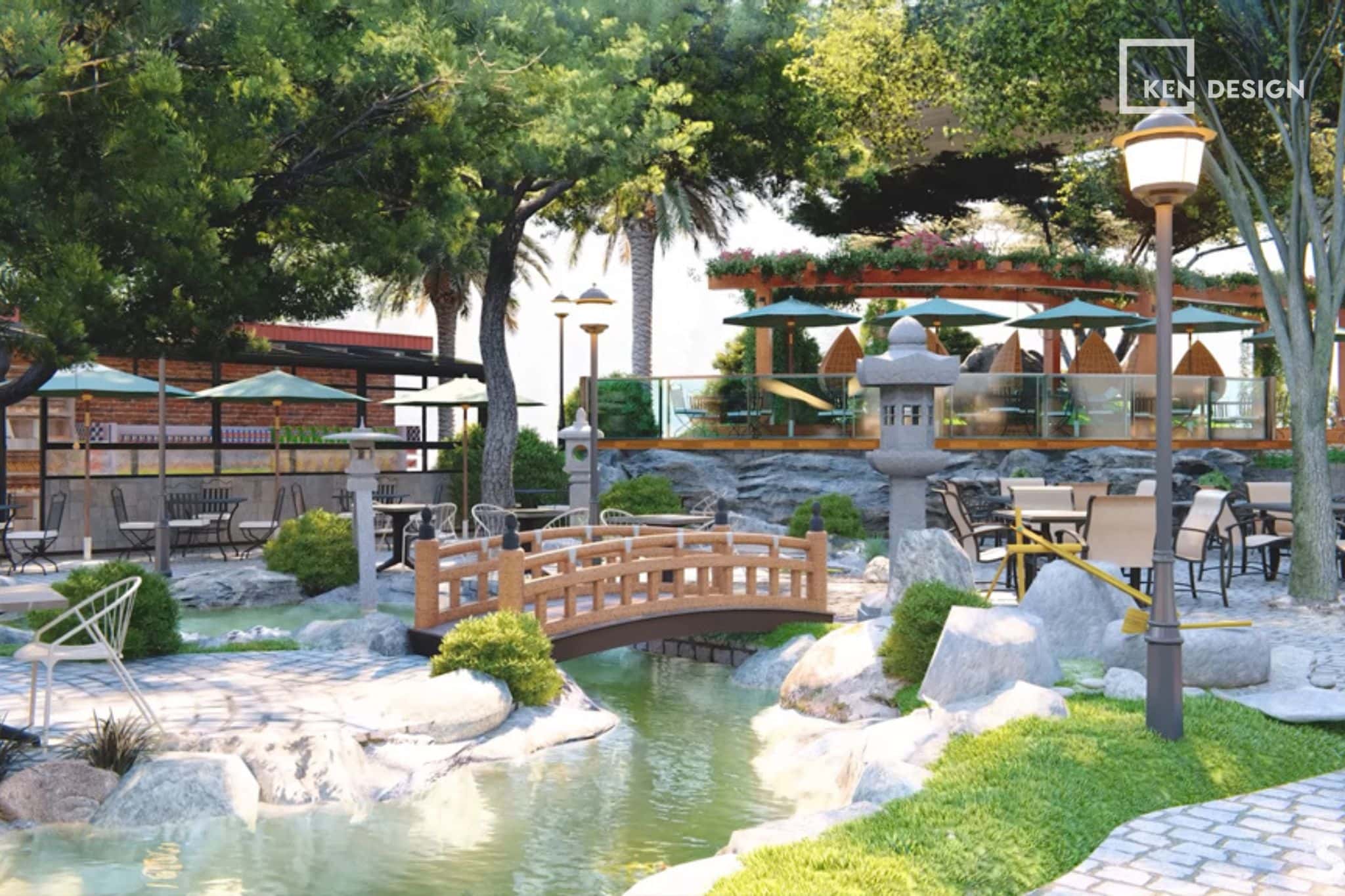 các khoản chi phí lớn khi mở quán cafe sân vườn