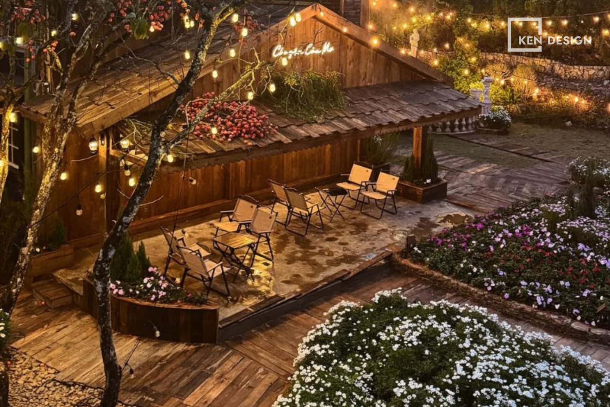 các khoản chi phí lớn khi mở quán cafe sân vườn