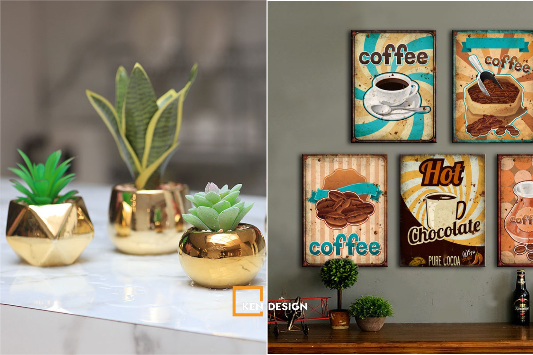 Tự tay DIY cho không gian quán