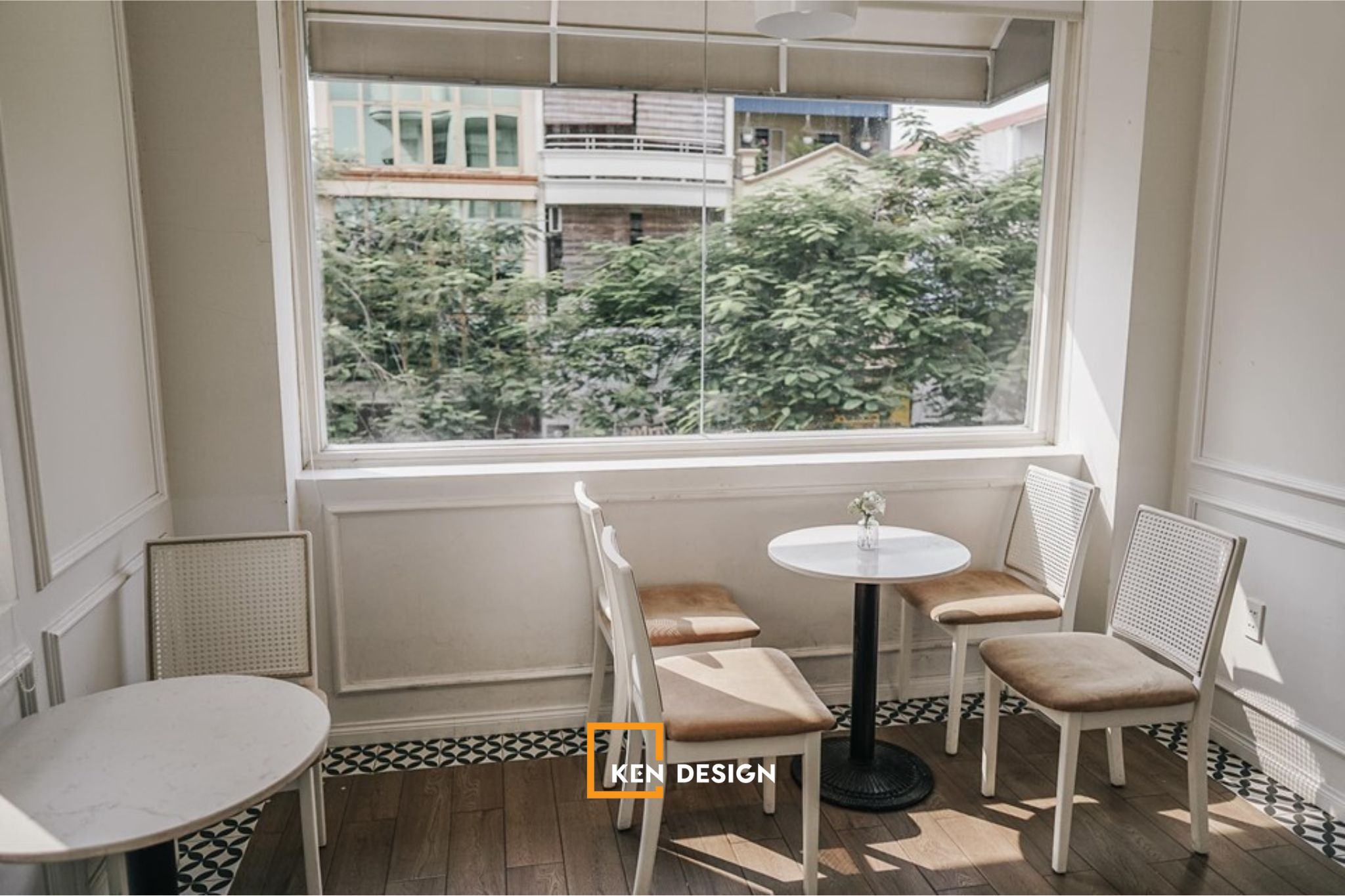 Phong cách Scandinavia cho  quán cafe diện tích nhỏ