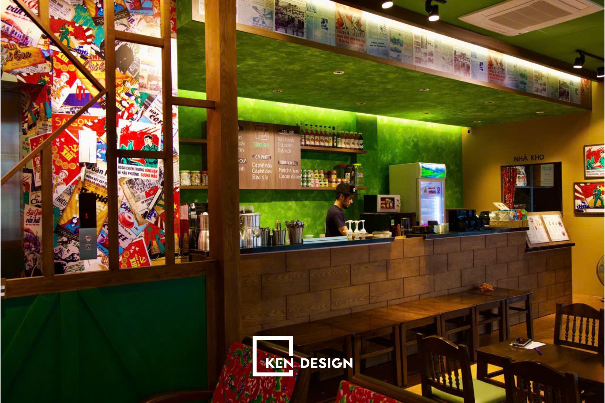 Tại sao cafe vintage phù hợp với những mặt bằng diện tích nhỏ?